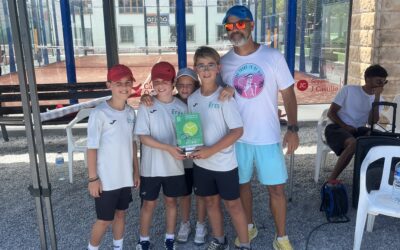 FINALIZÓ EL CAMPEONATO DE ANDALUCÍA BENJAMÍN DE TENIS POR EQUIPOS CON VICTORIA DEL CT EL EJIDO