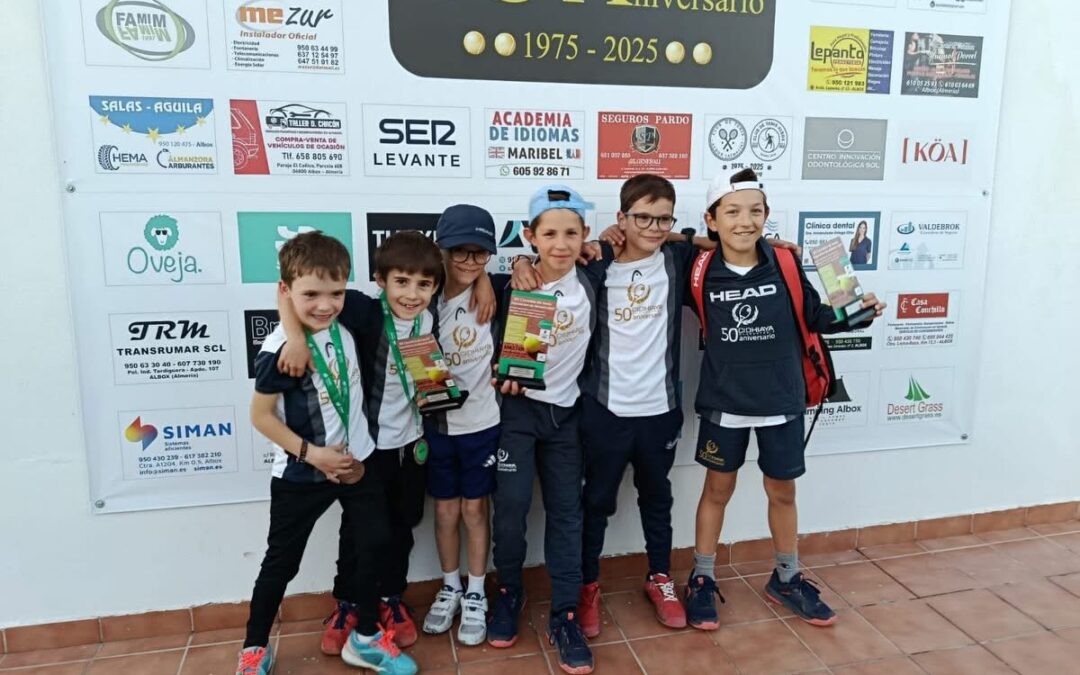 Cid Hiaya en el circuito de tenis de Almería